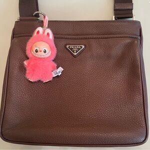 Authentic pre-owned Prada cross body bag & Popmart Labubu pin for love “N”